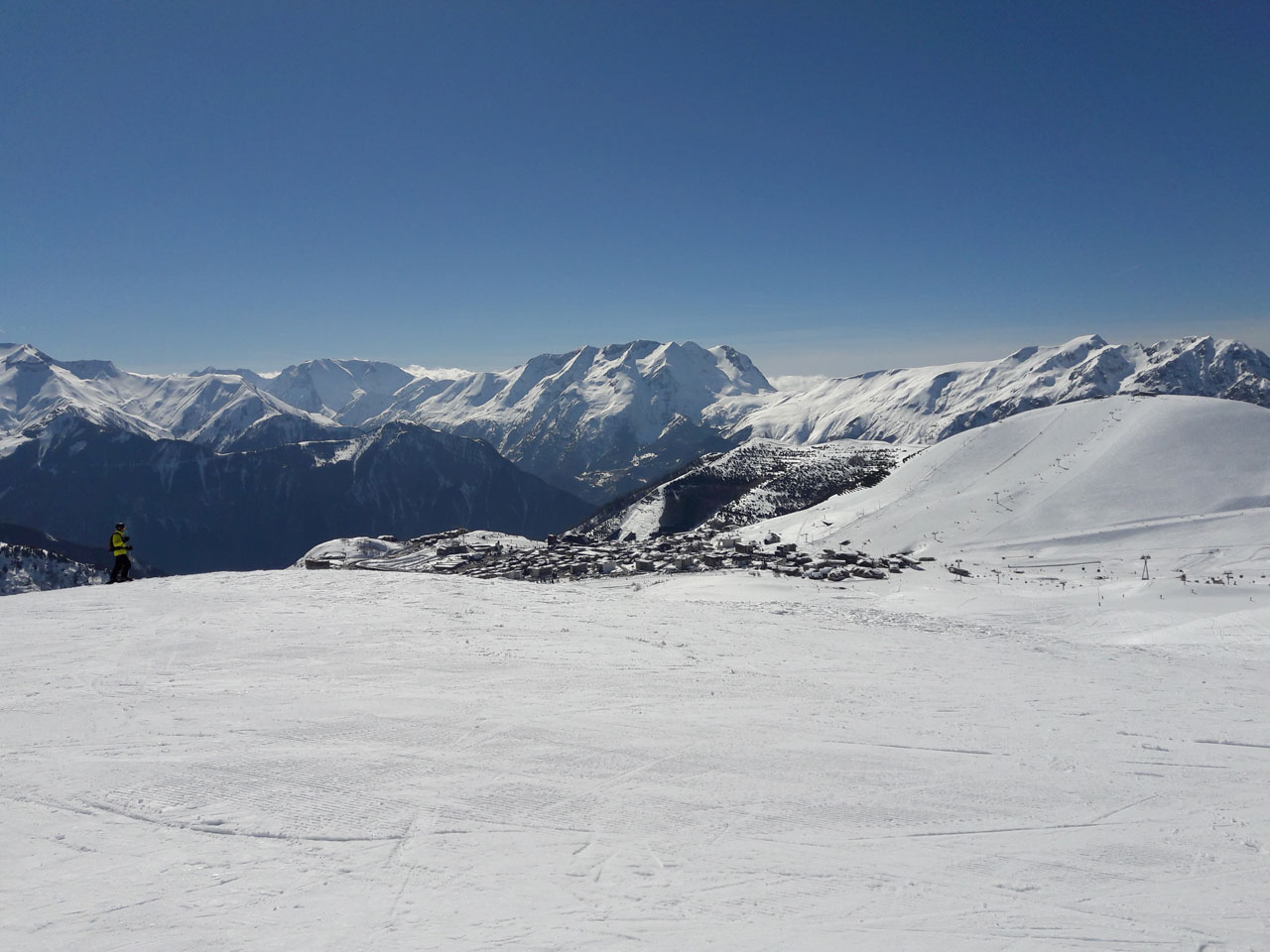 Partir faire du ski à l'Alpe d'Huez