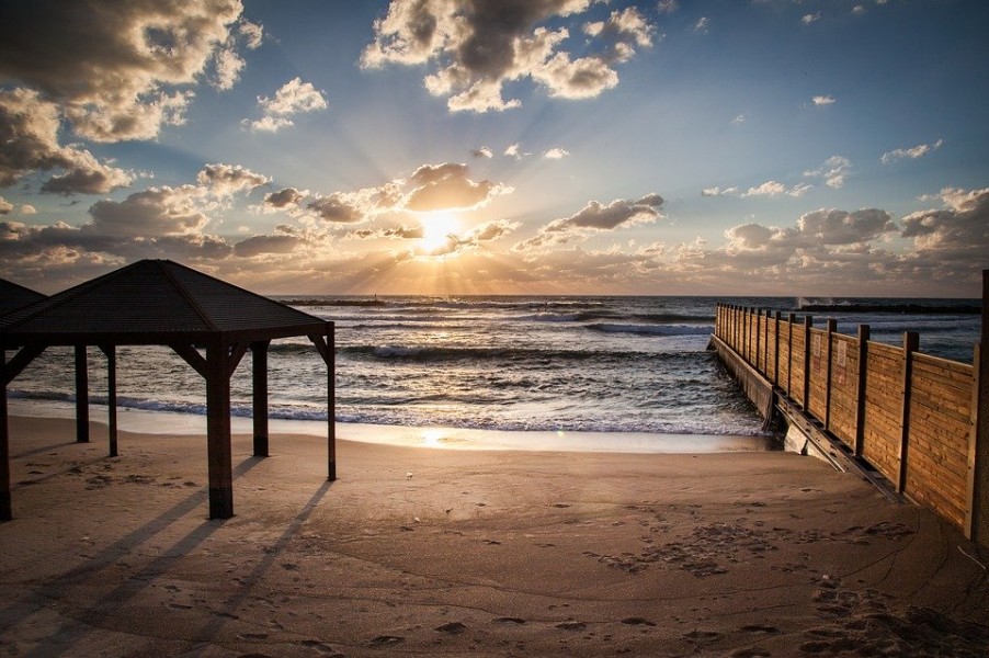 Voyage sur les plages de tel Aviv